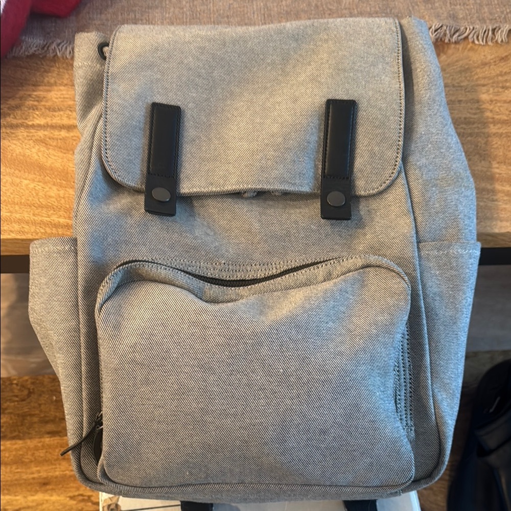 Gray Backpack - image 1